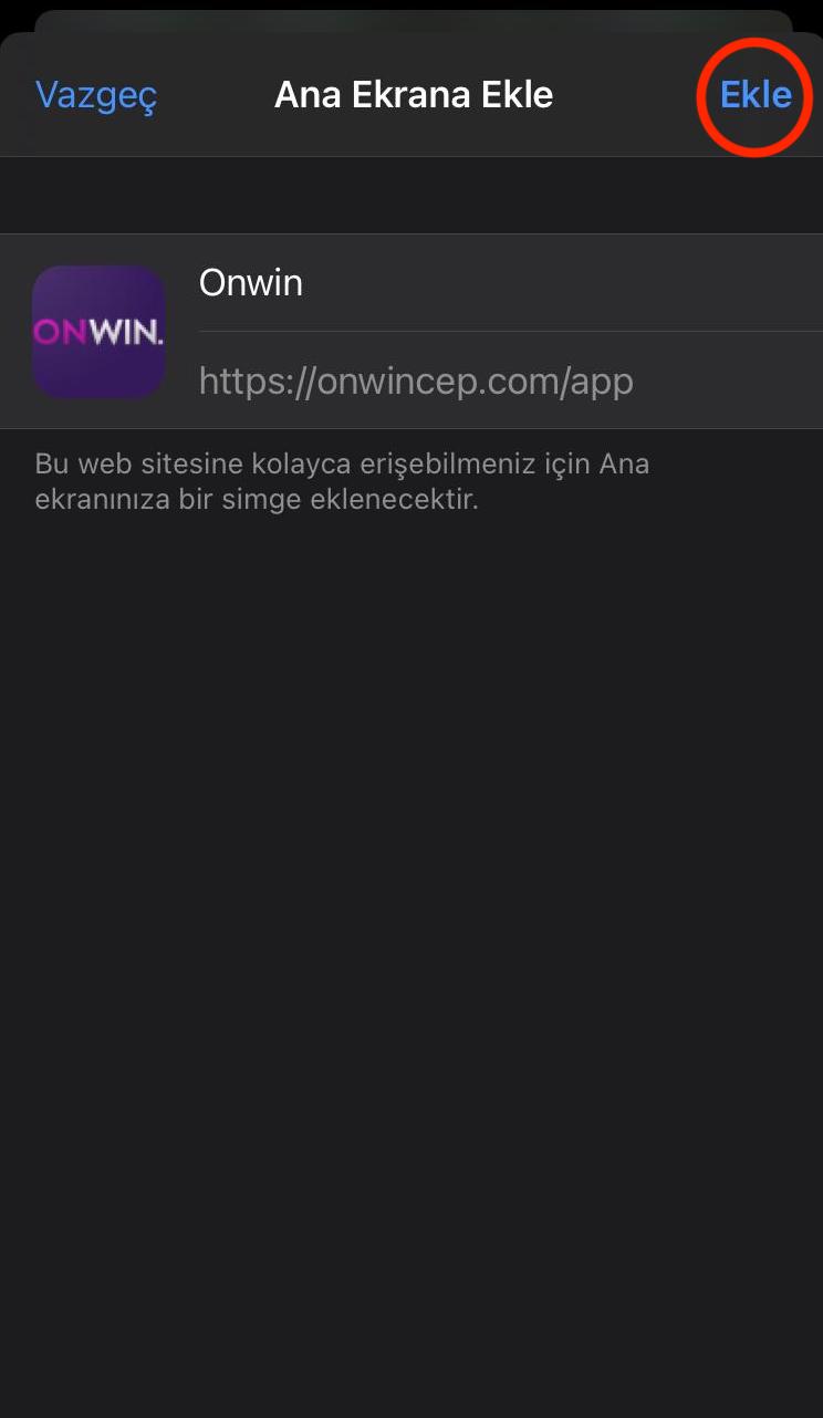 Onwin iOS